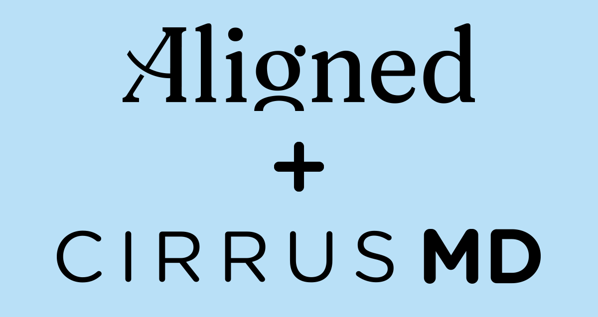 Aligned and CirrusMD Partnership Announcement